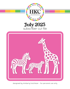 July 2025 Zoo Animals Cut FIle