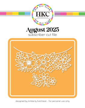 August 2025 Tropical Bunting Cut FIle