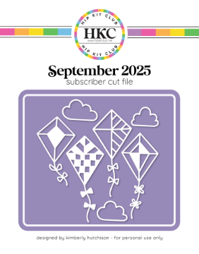 September 2025 Kites and Clouds Cut FIle