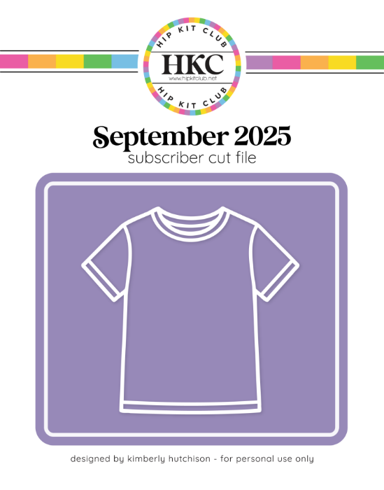 Picture of September 2025 TShirt Cut FIle