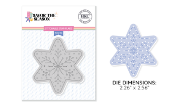 Stitchable Starflake Die