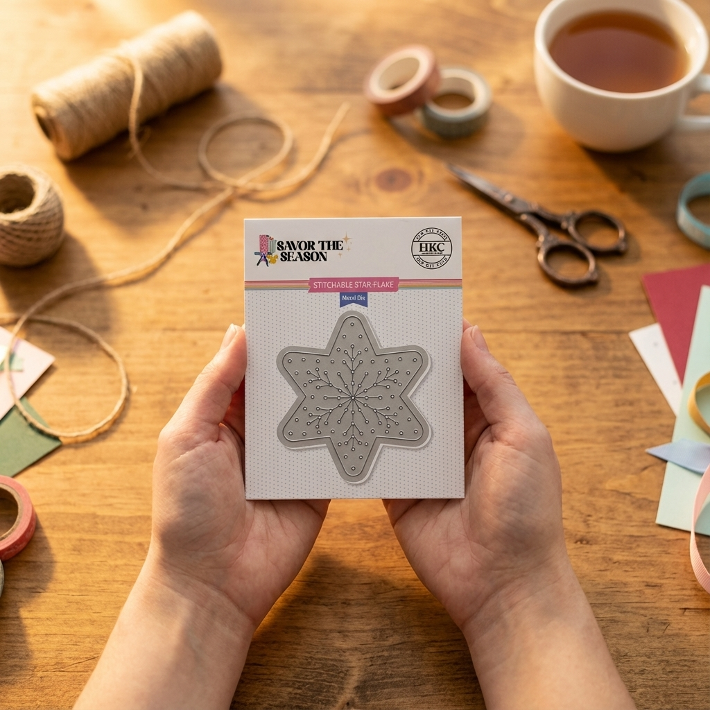 Stitchable Starflake Die