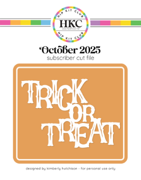 October 2025 Trick or Treat Cut File