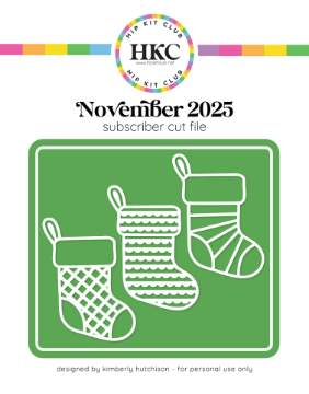 November 2025 Stockings Cut File