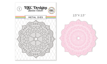 Stitchable Mandala Metal Die