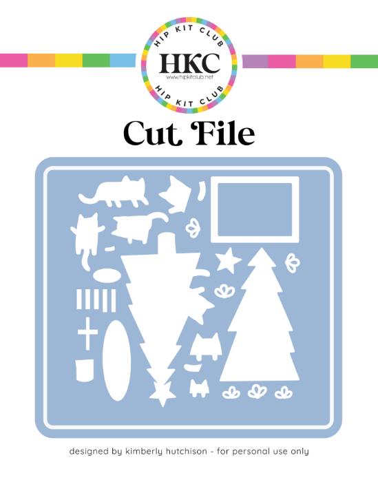 December 2025 Holiday Paper Piecing Cut File - Cover Preview