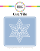 December 2025 Ornate Christmas Star Cut File - Cover Preview