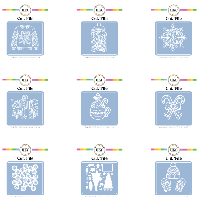 December 2025 Full Cut File Digital Download Pack - Cover Preview