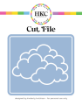 January 2026 Fluffy Cloud Cluster Cut File - Cover Preview