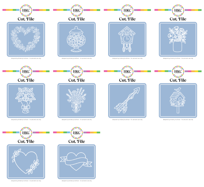 February 2026 Full Cut File Digital Download Pack - Cover Preview