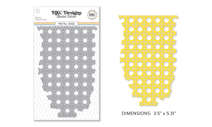 May 2026 Rattan Texture Metal Die 