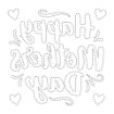 May 2026 Happy Mothers Day Hearts Cut File - JPG Format