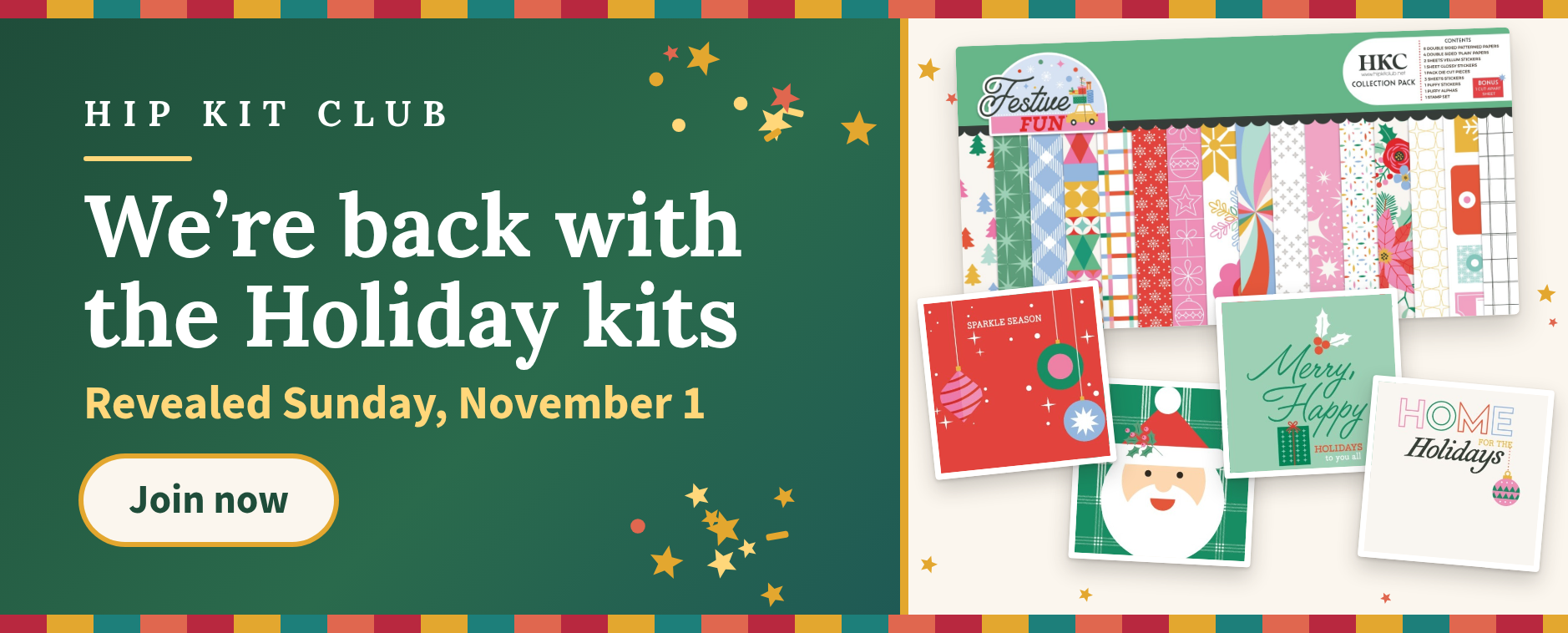 Were Back! - Holiday Kits 2026